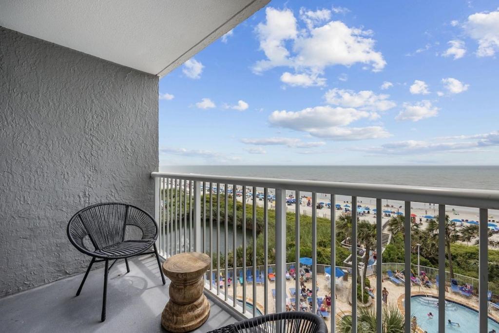 Direct Oceanfront- King Bedroom- Amazing Views/Pools/Hot Tubs/Beach Access/Golf Myrtle Beach Exterior foto