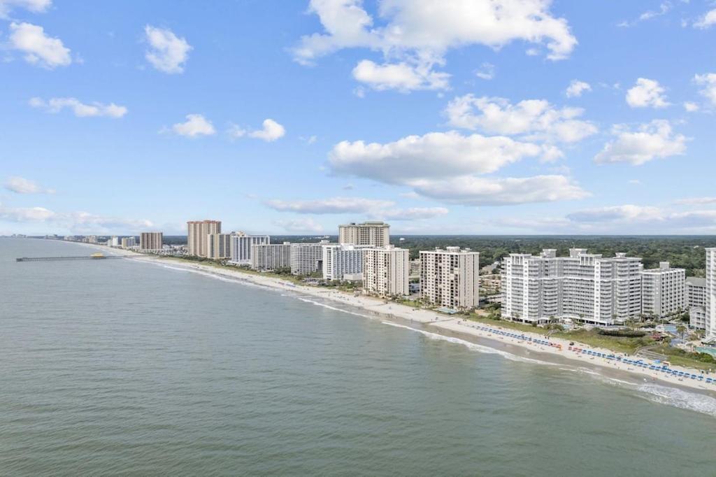 Direct Oceanfront- King Bedroom- Amazing Views/Pools/Hot Tubs/Beach Access/Golf Myrtle Beach Exterior foto